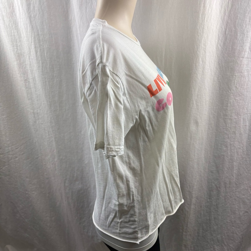 Anthropologie Original Retro Brand Live Music and Good Times Graphic Tee S - Picture 6 of 10
